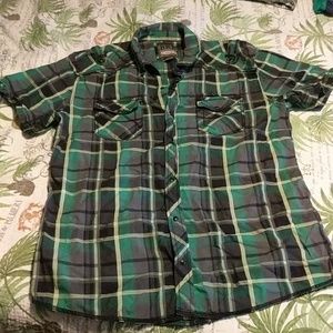 BKE men's casual snap shirt